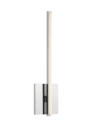 Sconces Single Glass by Visual Comfort Modern ( 182 | 700WSKNWC-LED930 Kenway ) 