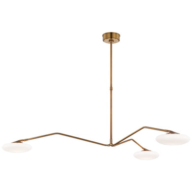 Large Chandeliers Glass Shade by Visual Comfort Signature ( 268 | CD 5010SB-WG Brindille ) 