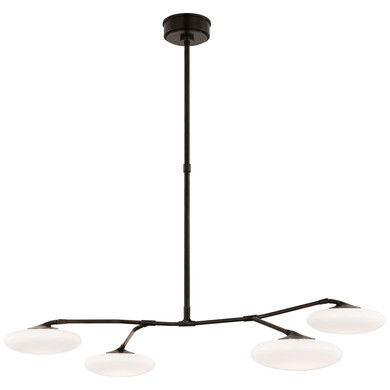 Large Chandeliers Geometric/Linear by Visual Comfort Signature ( 268 | CD 5014GM-WG Brindille ) 