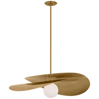 Pendants Glass Down by Visual Comfort Signature ( 268 | WS 5050HAB-WG Mahalo ) 