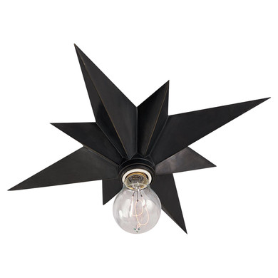 Flush Mounts Exposed Lamps by Visual Comfort Signature ( 268 | SC 4000BZ Star ) 