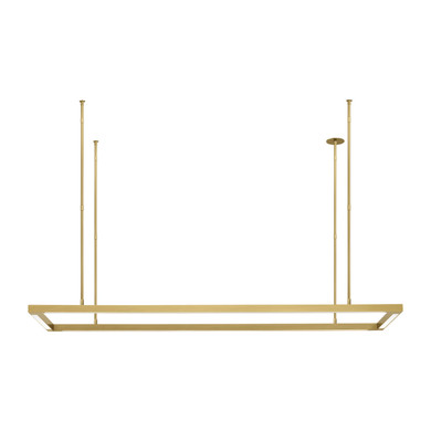 Linear/Island Open Frame by Visual Comfort Modern ( 182 | 700LSSTG50NB-LED927 Stagger ) 