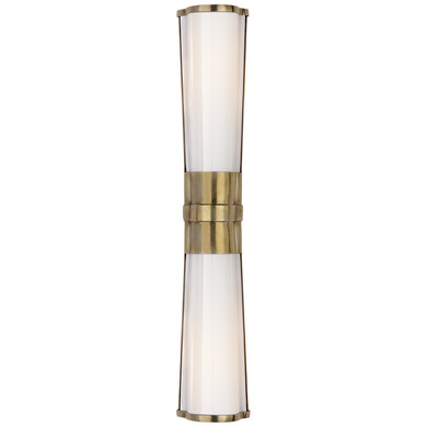 Sconces Double Glass by Visual Comfort Signature ( 268 | CHD 1563AB-WG Carew ) 