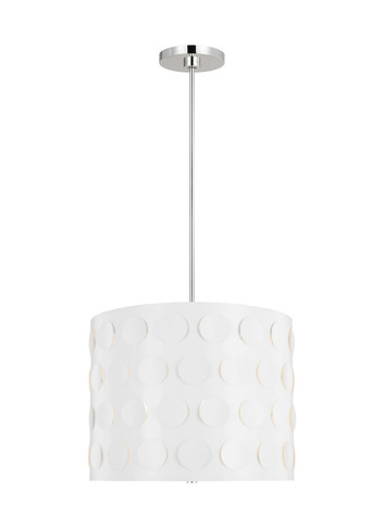 Pendants Drum Shade by Visual Comfort Studio ( 454 | KSP1003PN Dottie ) 
