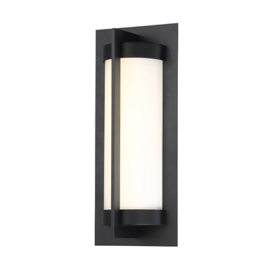 Exterior Wall Mt./Flush by W.A.C. Lighting ( 34 | WS-W45714-BK Oberon ) 