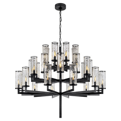 Large Chandeliers Glass Shade by Visual Comfort Signature ( 268 | KW 5202BZ-CRG Liaison ) 