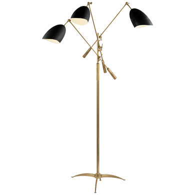 Lamps Floor Swing Arm by Visual Comfort Signature ( 268 | ARN 1009HAB-BLK Sommerard ) 