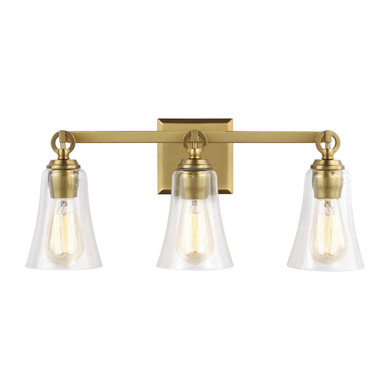 Bathroom Fixtures Three Lights by Visual Comfort Studio ( 454 | VS24703BBS Monterro ) 