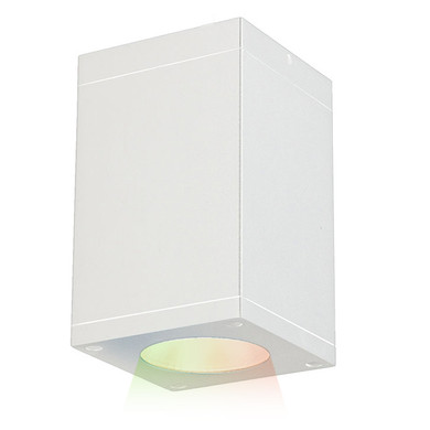 Exterior Ceiling Mount by W.A.C. Lighting ( 34 | DC-CD05-S-CC-WT Cube Arch ) 
