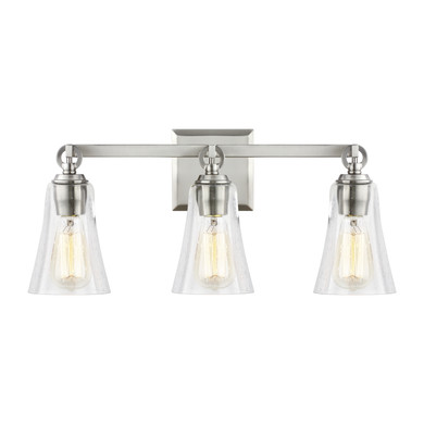 Bathroom Fixtures Three Lights by Visual Comfort Studio ( 454 | VS24703SN Monterro ) 