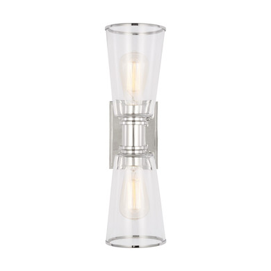 Bathroom Fixtures Cylindrical / Linear by Visual Comfort Studio ( 454 | CV1042PN Alessa ) 