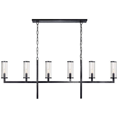 Linear/Island 4 Light + by Visual Comfort Signature ( 268 | KW 5203BZ-CG Liaison ) 