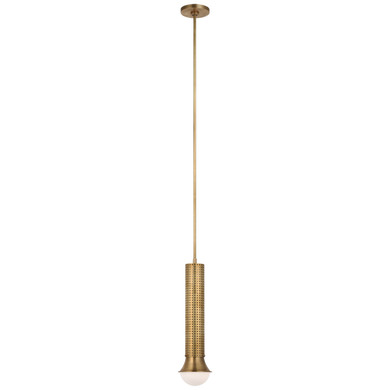 Mini Pendants Metal Shade by Visual Comfort Signature ( 268 | KW 5220AB-WG Precision ) 