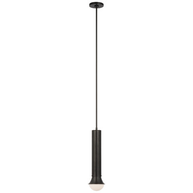 Mini Pendants Metal Shade by Visual Comfort Signature ( 268 | KW 5220BZ-WG Precision ) 