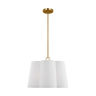 Mid. Chandeliers Drum Shade by Visual Comfort Studio ( 454 | KSP1083BBS Bronte ) 