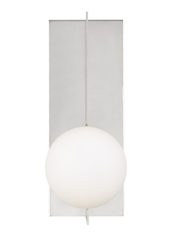 Sconces Single Glass by Visual Comfort Modern ( 182 | 700WSOBLNB Orbel ) 