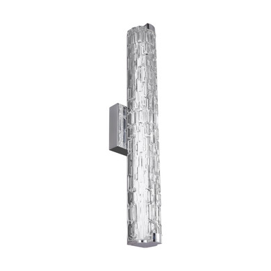 Bathroom Fixtures Cylindrical / Linear by Visual Comfort Studio ( 454 | WB1869CH-L1 Cutler ) 