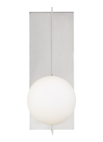 Sconces Single Glass by Visual Comfort Modern ( 182 | 700WSOBLN-LED930 Orbel ) 