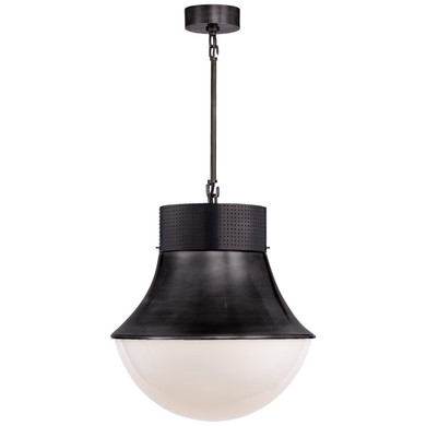 Pendants Glass Down by Visual Comfort Signature ( 268 | KW 5223BZ-WG Precision ) 