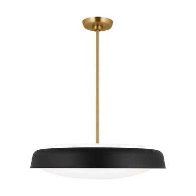 Pendants Metal Shade by Visual Comfort Studio ( 454 | KSP1133MBK Draper ) 