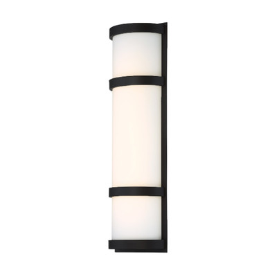 Exterior Wall Mt./Flush by W.A.C. Lighting ( 34 | WS-W52620-BK Latitude ) 