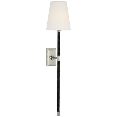 Sconces Single Candle by Visual Comfort Signature ( 268 | CHD 2085PN/BRT-L Basden ) 