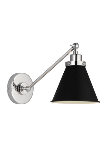Lamps Wall by Visual Comfort Studio ( 454 | CW1121MBKPN Wellfleet ) 