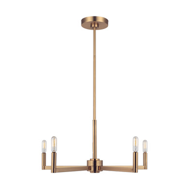 Mid. Chandeliers Candle by Visual Comfort Studio ( 454 | 3164205EN-848 Fullton ) 