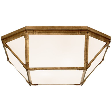 Flush Mounts Bowl Style by Visual Comfort Signature ( 268 | SK 4009GI-WG Morris ) 