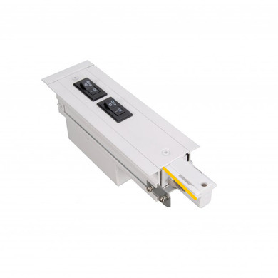 Track Parts by W.A.C. Lighting ( 34 | WEDR-RT-1/2A-BK W Track ) 