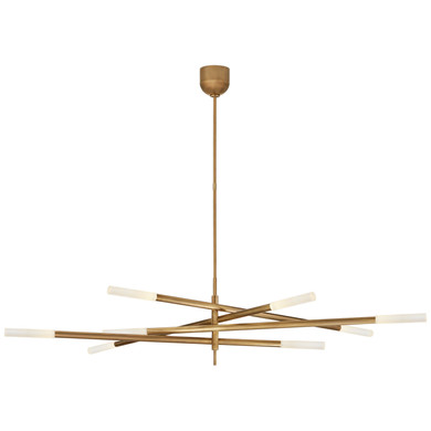 Large Chandeliers Starburst by Visual Comfort Signature ( 268 | KW 5589AB-EC Rousseau ) 