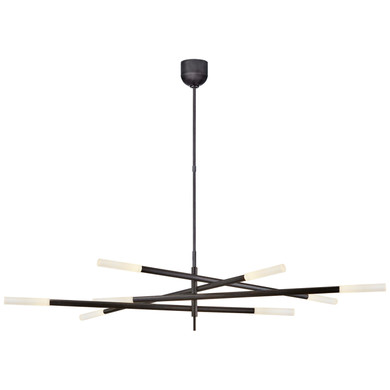 Large Chandeliers Starburst by Visual Comfort Signature ( 268 | KW 5589BZ-EC Rousseau ) 