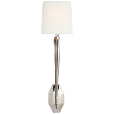 Sconces Single Candle by Visual Comfort Signature ( 268 | CHD 2460PN-L Ruhlmann ) 