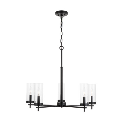 Mid. Chandeliers Glass Up by Visual Comfort Studio ( 454 | 3190305-112 Zire ) 