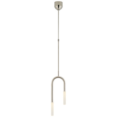 Mini Pendants Glass Down by Visual Comfort Signature ( 268 | KW 5590PN-EC Rousseau ) 