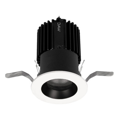 Recessed Line Voltage 4In Trims by W.A.C. Lighting ( 34 | R2RD2T-W840-BKWT Volta ) 