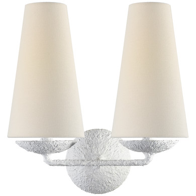 Sconces Double Candle by Visual Comfort Signature ( 268 | ARN 2202PL-L Fontaine ) 