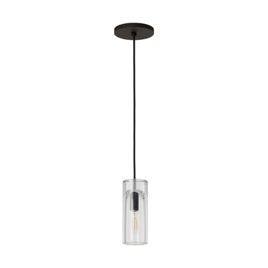 Mini Pendants Glass Down by Visual Comfort Modern ( 182 | SLPD277CB Horizon ) 