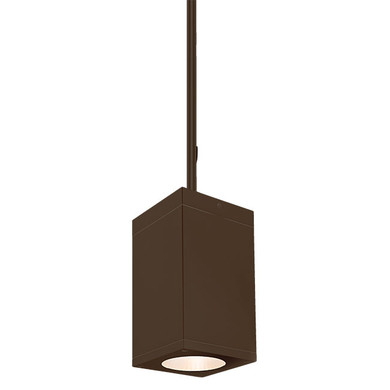 Exterior Hanging by W.A.C. Lighting ( 34 | DC-PD0517-F927-BZ Cube Arch ) 