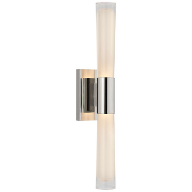 Sconces Double Glass by Visual Comfort Signature ( 268 | ARN 2473PN-CG Brenta ) 