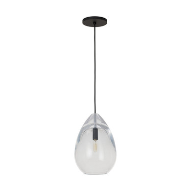 Mini Pendants Glass Down by Visual Comfort Modern ( 182 | SLPD279CB-L Alina ) 
