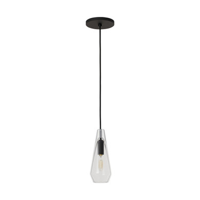 Mini Pendants Glass Down by Visual Comfort Modern ( 182 | SLPD280CB Lustra ) 