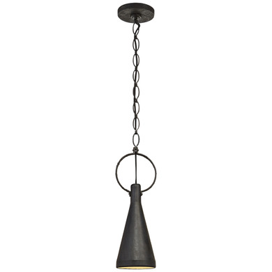 Mini Pendants Metal Shade by Visual Comfort Signature ( 268 | SK 5360NR-AI Limoges ) 