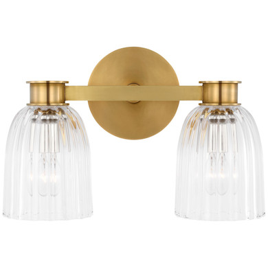 Bathroom Fixtures Two Lights by Visual Comfort Signature ( 268 | ARN 2502HAB-CG Asalea ) 
