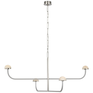 Large Chandeliers Geometric/Linear by Visual Comfort Signature ( 268 | KW 5624PN-ALB Pedra ) 