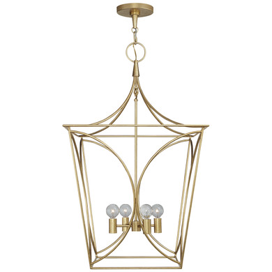 Foyer/Hall Lanterns Open Frame by Visual Comfort Signature ( 268 | KS 5145G Cavanagh ) 