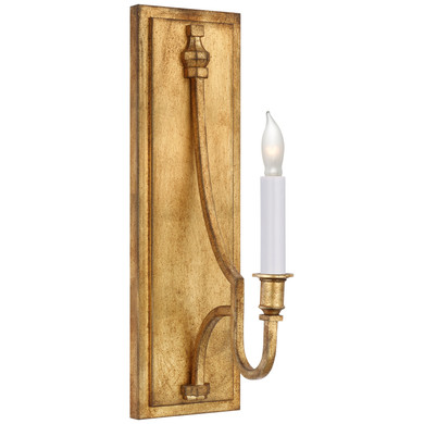 Sconces Single Candle by Visual Comfort Signature ( 268 | CHD 2560GI Mykonos ) 
