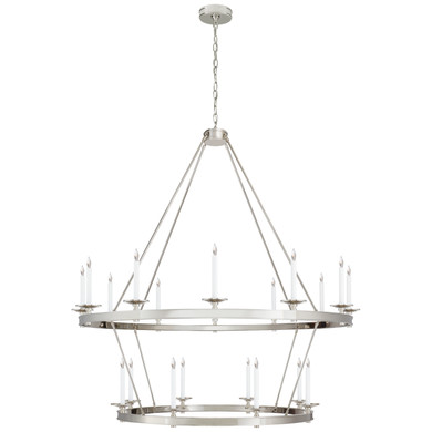 Large Chandeliers Candle by Visual Comfort Signature ( 268 | CHC 1608PN Launceton ) 
