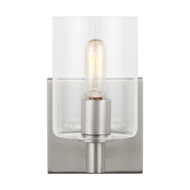 Sconces Single Glass by Visual Comfort Studio ( 454 | 4164201EN-962 Fullton ) 