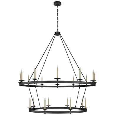 Large Chandeliers Candle by Visual Comfort Signature ( 268 | CHC 1609BZ Launceton ) 